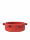 Lorena Canals Kinder Aufbewahrungskorb Tray Rot 30x30x12cm 1Stück