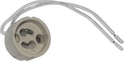 Power Socket with Socket GU10 in White color 1741-5187