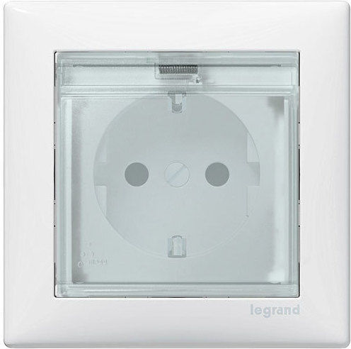 Legrand Valena Neutral Πλαίσιο Διακόπτη 1 Θέσης Κάθετης Τοποθέτησης σε Λευκό Χρώμα 774450
