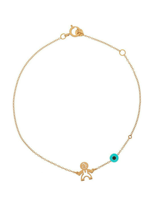 Children's Bracelet VITOPOULOS Rose Gold 14K