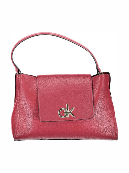 Calvin Klein Re-Lock Women's Bag Hand Red