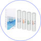 Aqua Filter Under Sink Water Filter Replacement made of Activated Carbon 12" Excito-ST-CRT 4pcs
