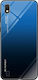 Hurtel Gradient Glass Back Cover Plastic Blue (...