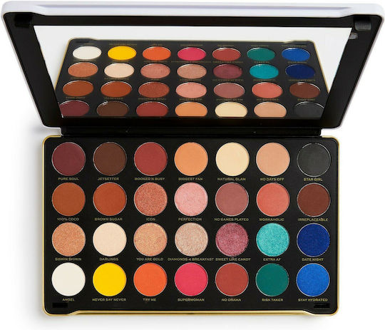 Revolution Beauty Patricia Bright Παλέτα με Σκιές Ματιών σε Στερεή Μορφή 33.6gr