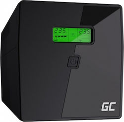 Green Cell Power Proof UPS Line-Interactive 1000VA 600W cu 2 Schuko Prize
