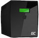 Green Cell Power Proof UPS Line-Interactive 1500VA 900W with 4 Schuko Power Plugs