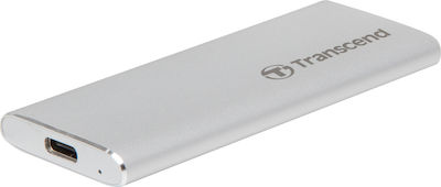 Transcend ESD240C USB 3.1 / USB-C Externe SSD 120GB M.2 Silber