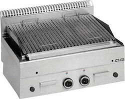 MBM GPL86P Kommerzielle Grilliere mit LPG mit Lavastein 14kW