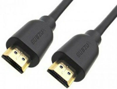 Vnzane HDMI 2.0 Cable HDMI male - HDMI male 25m Μαύρο