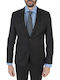 Hugo Boss Men's Winter Suit Slim Fit Black