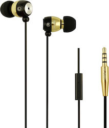 Awei Q38i In-ear Handsfree with 3.5mm Connector Gold