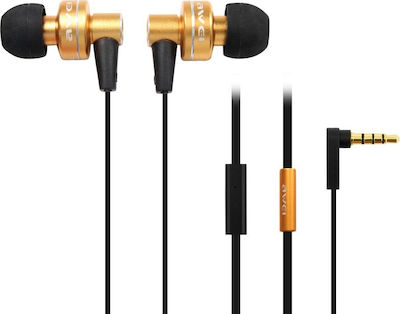 Awei ES900i In-ear Handsfree με Βύσμα 3.5mm Χρυσό