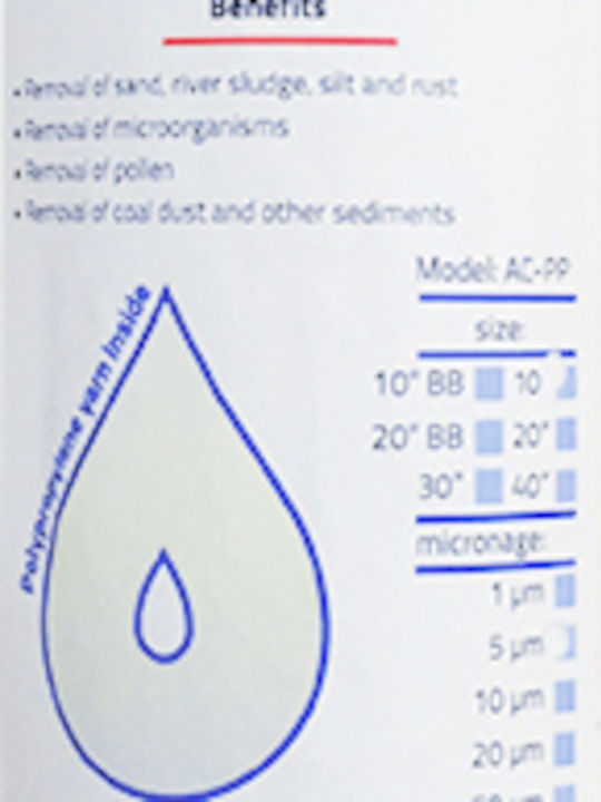 Fit Aqua PP 20" Big Blue 5 μm