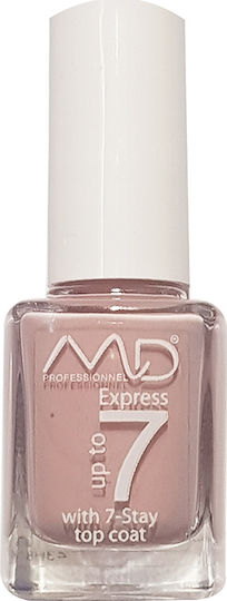 MD Professionnel Express Up to 7 Glänzender Schnelltrocknender Nagellack Rosa 12ml