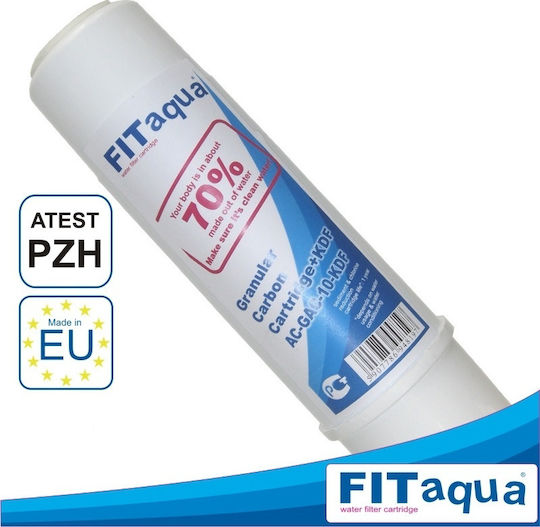 Fit Aqua Countertop and Under Sink Water Filter Replacement made of Activated Carbon 10" GAC 10″