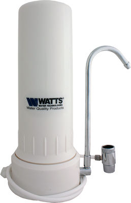 Watts CounterTop Συσκευή Φίλτρου Νερού Μονή Άνω Πάγκου
