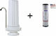 W.F Deluxe Wasserfiltrationssystem Arbeitsplatte mit Ersatzfilter Paragon SD+ Kohlenstoffblock 1 μm