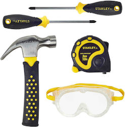 Stanley Jr Toys Kids Tool Tool Set for 3+ Years Old 5pcs