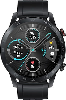 Honor MagicWatch 2 Oțel inoxidabil 46mm Rezistent la apă cu Pulsometru (Charcoal Black)