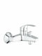 Grohe Eurosmart Mixing Bathtub Shower Faucet Silver