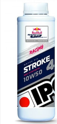 Ipone Stroke 4 Racing Συνθετικό Λάδι Μοτοσυκλέτας για Τετράχρονους Κινητήρες 10W-50 1lt