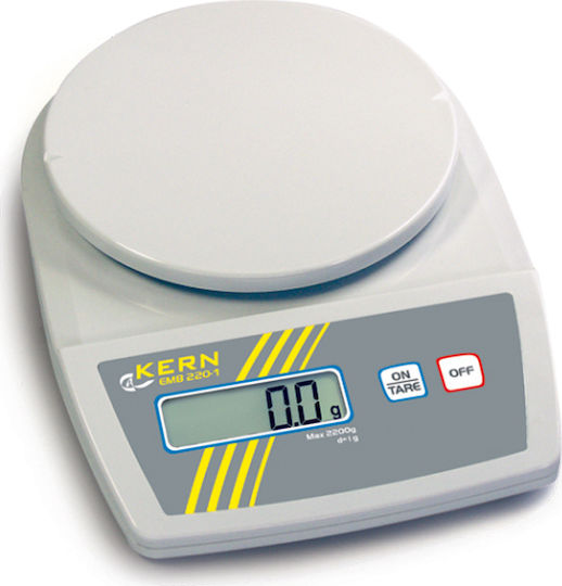 Kern EMB 100-3 Electronic Precision Commercial Scale with Weighing Capacity of 0.1kg and Division 0.001gr