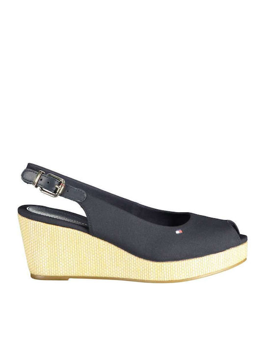 Iconic Elba Sling Летни Дамски Платформи Тъмносини