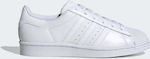 Adidas Superstar Γυναικεία Sneakers Λευκά