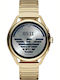 Emporio Armani Matteo Stainless Steel 44mm Smartwatch with Heart Rate Monitor (Gold)