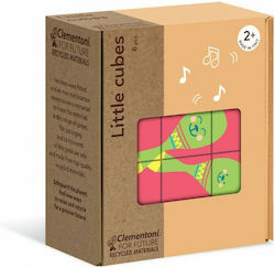 Παιδικό Puzzle Little Cubes 6pcs για 2+ Ετών Clementoni