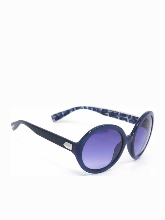 Trussardi Women's Sunglasses with Blue Plastic Frame STR014 03GR