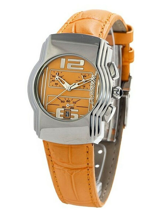 Chronotech Γυναικείο Ρολόι 35mm Μπαταρίας με Πο...