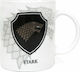 Sd Toys Game of Thrones - Stark Shield Ceramic Cup White 330ml