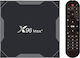 TV-Box X96 Max+ 8K UHD mit WiFi USB 2.0 4GB RAM und 64GB Speicherplatz mit Betriebssystem Android 9.0