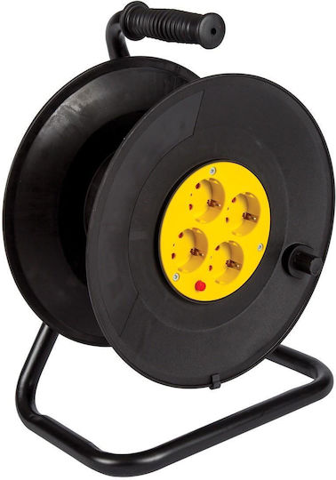 VK Lighting Empty Spool for Extension Cord Black