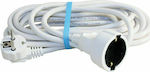 GTC (41505) Extension Cable Cord 3x1.5mm²/5m White