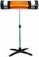 Neta Microstar MSR-1500 + Stand Σόμπα Carbon με Θερμοστάτη 1500W