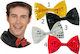 Polka Dot Bow Tie Carnival Bow Tie Gold