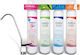 Pure Pro 4-Stage Under Sink / Central Supply Water Filter System RS4000 with Faucet with Replacement Filter