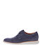 Damiani 2200 Men's Anatomic Leather Casual Shoes Blue