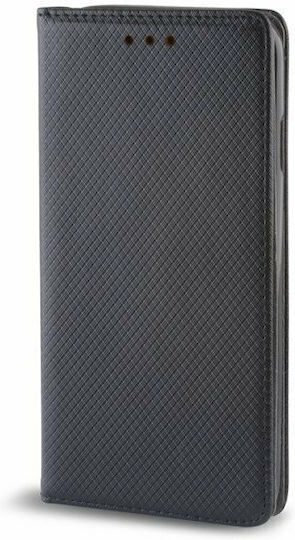 Forever Smart Magnet Book Δερματίνης Μαύρο (Redmi 5)