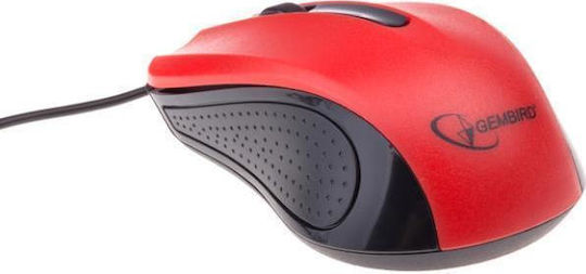 Gembird MUS-101 Wired Mouse Red