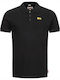 Lonsdale Whalton Men's Short Sleeve Blouse Polo Black