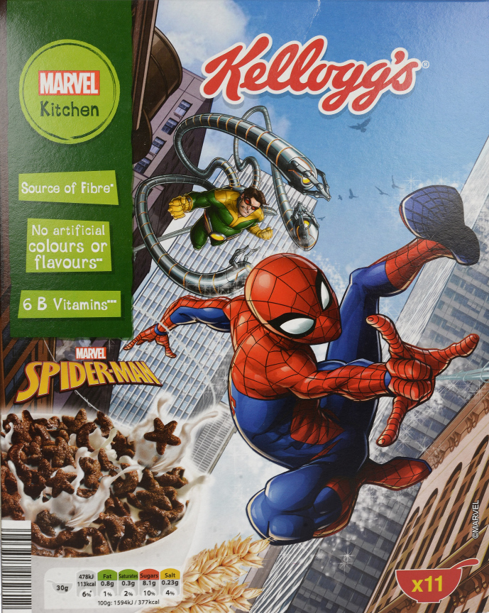 Kellogg's Marvel Kitchen Spider Man Cereal 350gr Skroutz.gr