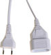 1 Platz mit Kabel 3m Durchmesser 2 x 1mm² Weiß
