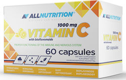 AllNutrition Vitamin C with Bioflavonoids Βιταμίνη 1000mg 60 κάψουλες AllNutrition Vitamin C with Bioflavonoids Βιταμίνη 1000mg 60 κάψουλες