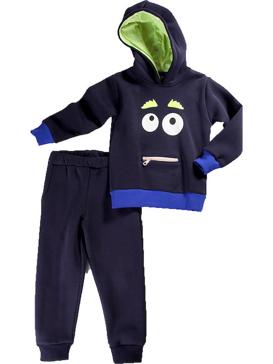 Funky Kinder Sweatpants Set - Jogginganzug Blau 2Stück