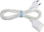 Extension Cable Cord 10m White