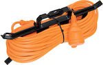 Elmark Waterproof Extension Cable Cord 3x1.5mm²/10m Orange