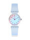 Swatch Watch with Blue Rubber Strap